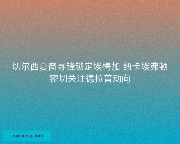 切尔西夏窗寻锋锁定埃梅加 纽卡埃弗顿密切关注德拉普动向